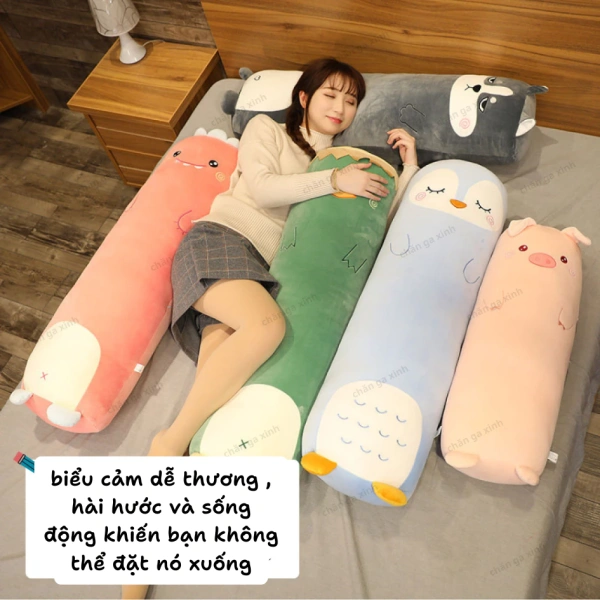 Gối ôm hình thú và gối ngủ dài: Khi sự đáng yêu dẫn tới những thách thức không ngờ trong việc vệ sinh
