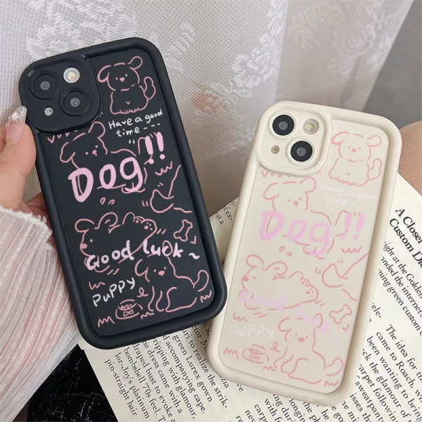 Ốp mắt họa tiết chú chó dễ thương cho iPhone: Khi thiết kế ngộ nghĩnh gặp chất lượng thực tế