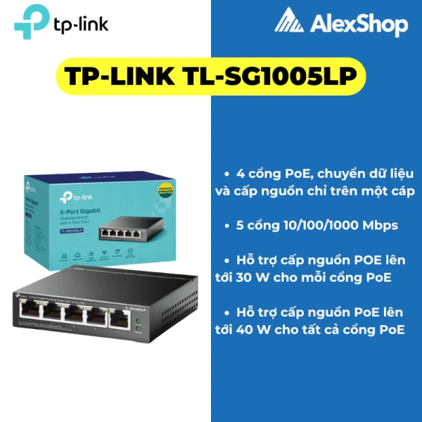 Ví dụ: 3 camera 8MP (12W mỗi chiếc) + 1 Access Point (15W) = 51W. (Ảnh 4)