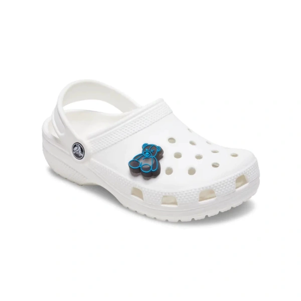 Trong danh mục phụ kiện dành cho Crocs, Phụ kiện Jibbitz™ Charm Lights Up Translucent Bear nổi bật nhờ thiết kế gấu trong suốt phát sáng. (Ảnh 2)