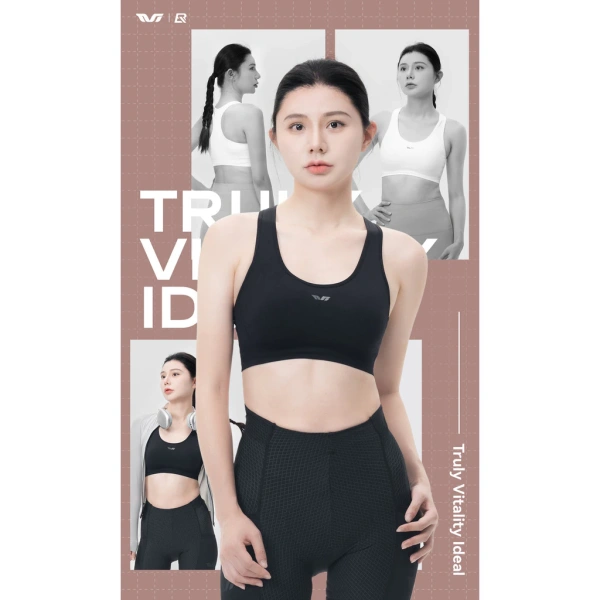 Áo Ngực Thể Thao ROCKBROS TVI Form Slim được thiết kế với những tính năng nổi bật như dây đeo vai rộng, miếng lót bọt biển một mảnh cố định, mặt sau chữ H hấp thụ va chạm, sườn đan mịn viền rộng, và vải khoá thân có độ đàn hồi cao. (Ảnh 5)