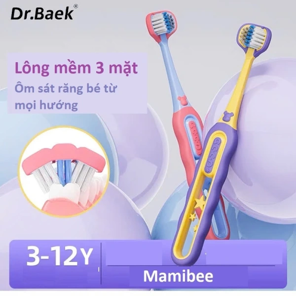 Khi áp dụng những bước trên, ngay cả một bàn chải lông mềm cũng có thể đạt được độ sạch tương đương với bàn chải trung tính, mà vẫn bảo vệ nướu của bé khỏi tổn thương. (Ảnh 4)