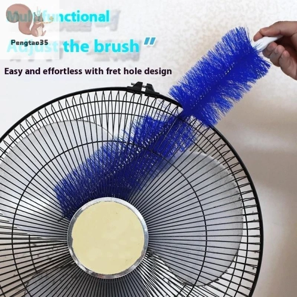 Bàn chải uốn cong giúp phát hiện bụi bám sâu trên quạt máy lạnh mà lần vệ sinh trước không thấy - Ảnh 1 Bàn chải uốn cong giúp phát hiện bụi bám sâu trên quạt máy lạnh mà lần vệ sinh trước không thấy - Ảnh 1