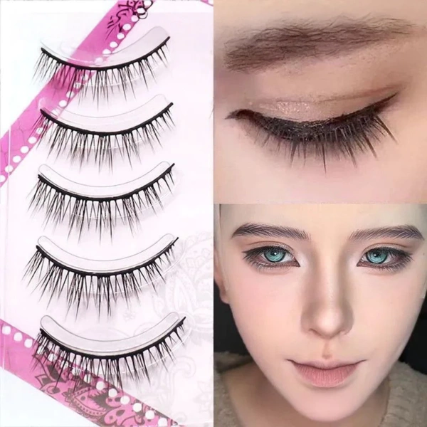 Lông mi giả dành cho bé thường được làm từ sợi tổng hợp mỏng (độ dày 0,05 mm) và được xử lý để mô phỏng độ cong, độ dày và màu đen giống lông mi thật. (Ảnh 2) Lông mi giả dành cho bé thường được làm từ sợi tổng hợp mỏng (độ dày 0,05 mm) và được xử lý để mô phỏng độ cong, độ dày và màu đen giống lông mi thật. (Ảnh 2)
