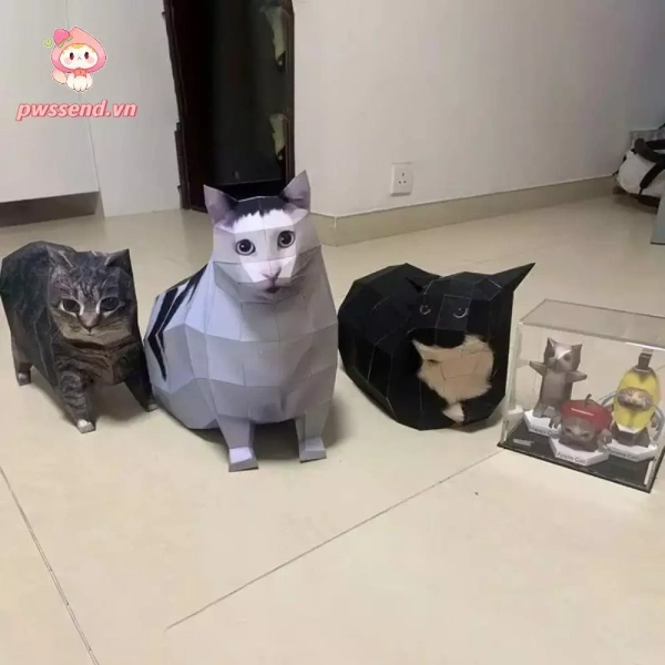 Bước ngoặt bất ngờ: gấp mô hình giấy mèo thường ngày còn giúp giảm stress hiệu quả hơn bạn nghĩ - Ảnh 1 Bước ngoặt bất ngờ: gấp mô hình giấy mèo thường ngày còn giúp giảm stress hiệu quả hơn bạn nghĩ - Ảnh 1