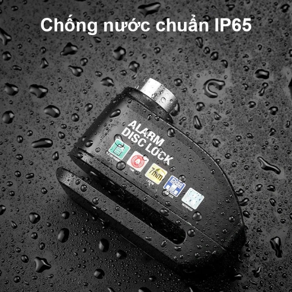 Khóa phanh đĩa không chỉ là một thiết bị báo động; nó còn là một phần của hệ thống phanh, chịu lực kéo và ép mỗi khi bạn dừng xe. (Ảnh 2)