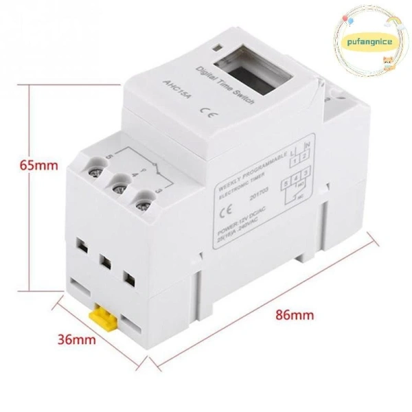 Pufangnice THC15A là một mẫu rơle hẹn giờ kỹ thuật số điện tử đáp ứng hầu hết tiêu chí nêu trên. (Ảnh 5) Pufangnice THC15A là một mẫu rơle hẹn giờ kỹ thuật số điện tử đáp ứng hầu hết tiêu chí nêu trên. (Ảnh 5)