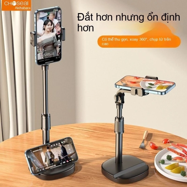 Chiều cao thích hợp của giá đỡ điện thoại quyết định chất lượng video livestream - Ảnh 1 Chiều cao thích hợp của giá đỡ điện thoại quyết định chất lượng video livestream - Ảnh 1