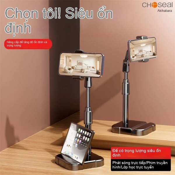 Một trong những lựa chọn đáng cân nhắc cho người muốn linh hoạt thay đổi chiều cao là Giá đỡ điện thoại Akihabara để bàn. (Ảnh 4) Một trong những lựa chọn đáng cân nhắc cho người muốn linh hoạt thay đổi chiều cao là Giá đỡ điện thoại Akihabara để bàn. (Ảnh 4)