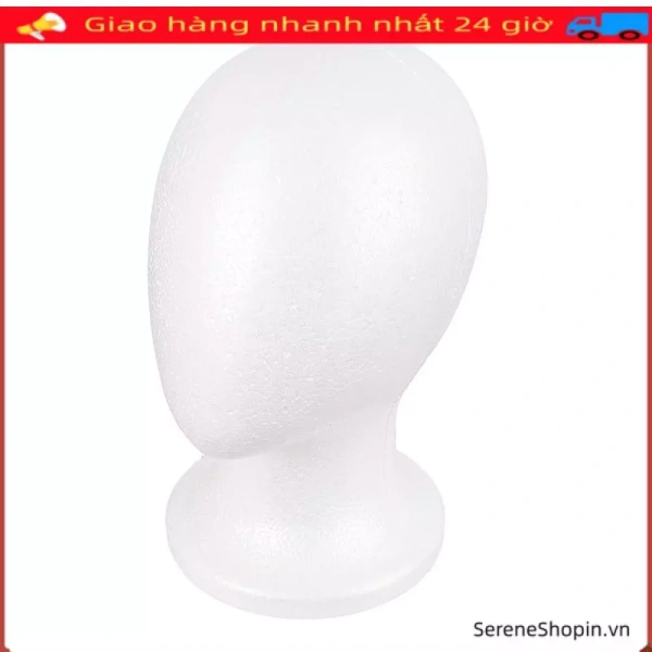 Chiều cao và độ cứng của đầu mẫu tóc bọt biển trắng thường khiến phụ kiện rơi rời sau giờ làm việc - Ảnh 1
