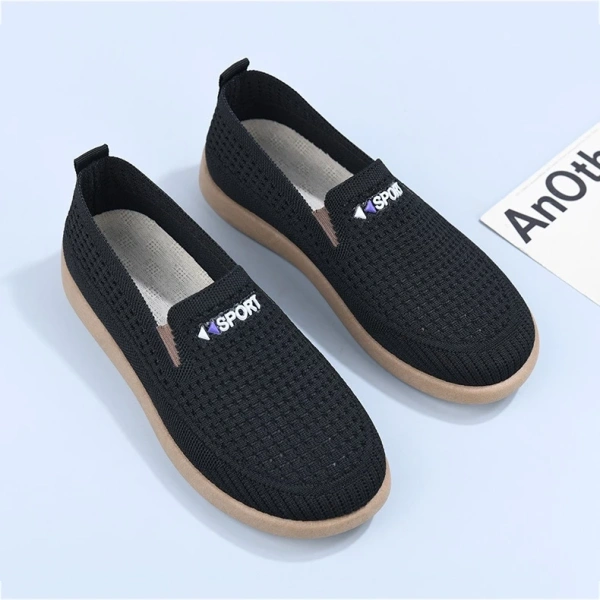 Giày lười nữ siêu nhẹ, vải ềm ái và thoáng khí khiến bước đi công sở không còn nặng nề - Ảnh 4