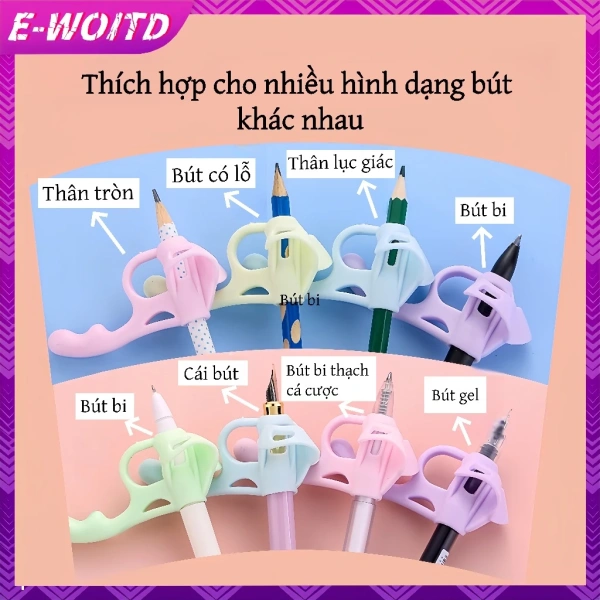 Khi bút chì có lớp silicone hỗ trợ cầm, các dấu hiệu mỏi tay ở trẻ thường bị bỏ qua cho đến khi tư thế viết bị lệch. - Ảnh 4