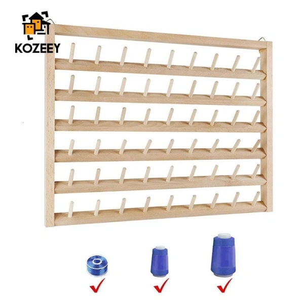 Khi giá treo đa ngăn không đủ chiều cao cho cuộn chỉ lớn, không gian bưng bít trở thành bất ngờ. - Ảnh 1 Khi giá treo đa ngăn không đủ chiều cao cho cuộn chỉ lớn, không gian bưng bít trở thành bất ngờ. - Ảnh 1