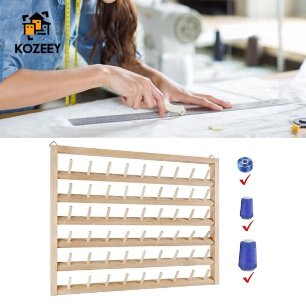 Giá Treo 54 Cuộn Chỉ Nhiều Ngăn được thiết kế với kích thước 41,4 × 31,5 × 5 cm, mang lại sự cân bằng giữa chiều cao và độ sâu. (Ảnh 5) Giá Treo 54 Cuộn Chỉ Nhiều Ngăn được thiết kế với kích thước 41,4 × 31,5 × 5 cm, mang lại sự cân bằng giữa chiều cao và độ sâu. (Ảnh 5)