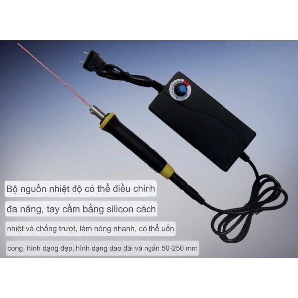 Dù công suất chỉ 15 W, ống sưởi vẫn đạt 200 °C trong khoảng 10 giây. (Ảnh 3)
