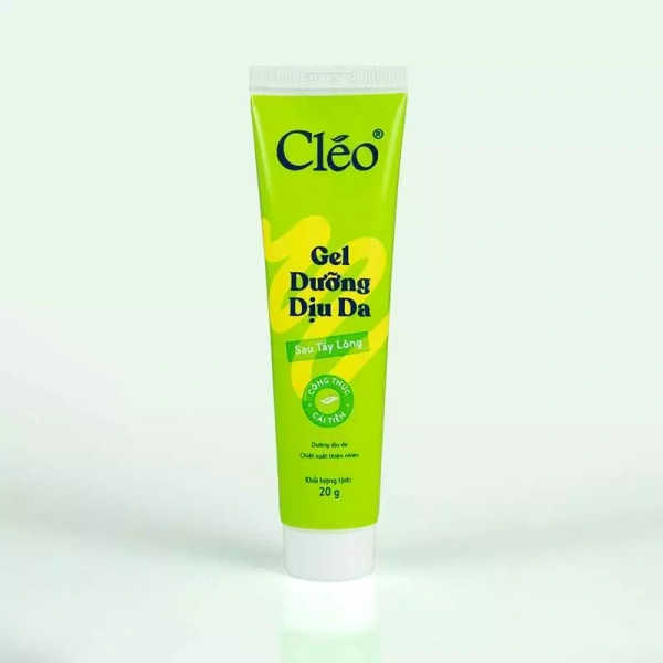 Trong số các sản phẩm trên thị trường, Gel Dưỡng Ẩm, Làm Dịu Da Sau Tẩy Lông CLEO Post Depilatory Soothing Gel (dung tích 50g) nổi bật với công thức được cải tiến để đáp ứng nhu cầu nhanh chóng và nhẹ nhàng của da sau tẩy lông. (Ảnh 4)