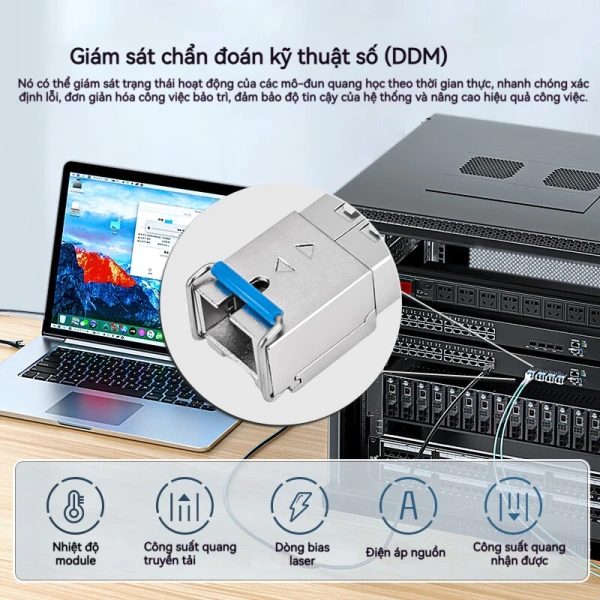 Một cặp cáp quang lỏng lẻo, bị gập, hoặc chưa được làm sạch đầu nối có thể tạo ra phản xạ (reflective loss) đáng kể. (Ảnh 3)