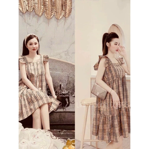 Đối với người đang tìm kiếm một chiếc váy babydoll hiện đại, trẻ trung và đầy sáng tạo, Đầm kẻ bbr Chân cá Tay cánh Tiên dáng babydoll trẻ trung hàng loại 1 là một lựa chọn đáng cân nhắc. (Ảnh 4) Đối với người đang tìm kiếm một chiếc váy babydoll hiện đại, trẻ trung và đầy sáng tạo, Đầm kẻ bbr Chân cá Tay cánh Tiên dáng babydoll trẻ trung hàng loại 1 là một lựa chọn đáng cân nhắc. (Ảnh 4)