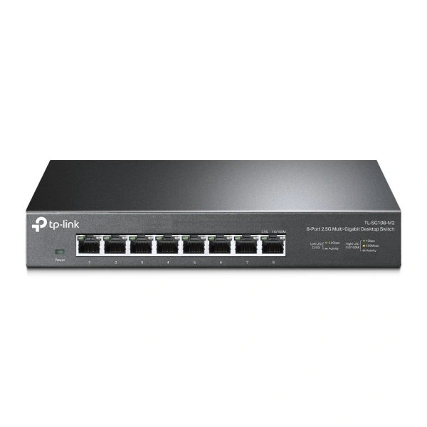 TP‑Link TL‑SG105‑M2 và SG108‑M2 là hai mẫu switch 2.5 G được thiết kế dành cho gia đình, văn phòng nhỏ và môi trường giải trí. (Ảnh 3)