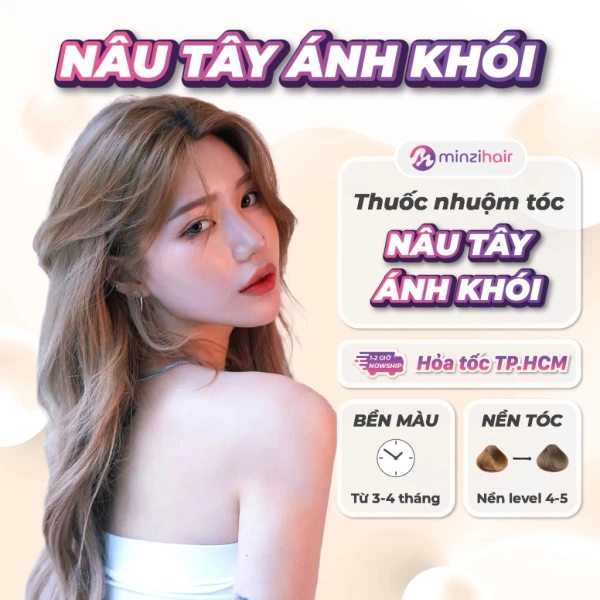 Màu nâu Tây ánh khói không tẩy tóc chỉ bền nếu da đầu được bảo vệ đúng cách. - Ảnh 3 Màu nâu Tây ánh khói không tẩy tóc chỉ bền nếu da đầu được bảo vệ đúng cách. - Ảnh 3