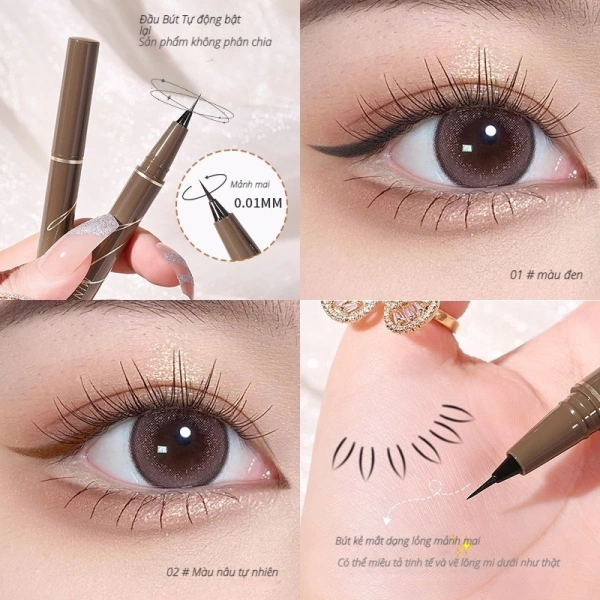 Không phải mọi bút kẻ mắt dạng lỏng đều phù hợp với mọi người. (Ảnh 5) Không phải mọi bút kẻ mắt dạng lỏng đều phù hợp với mọi người. (Ảnh 5)