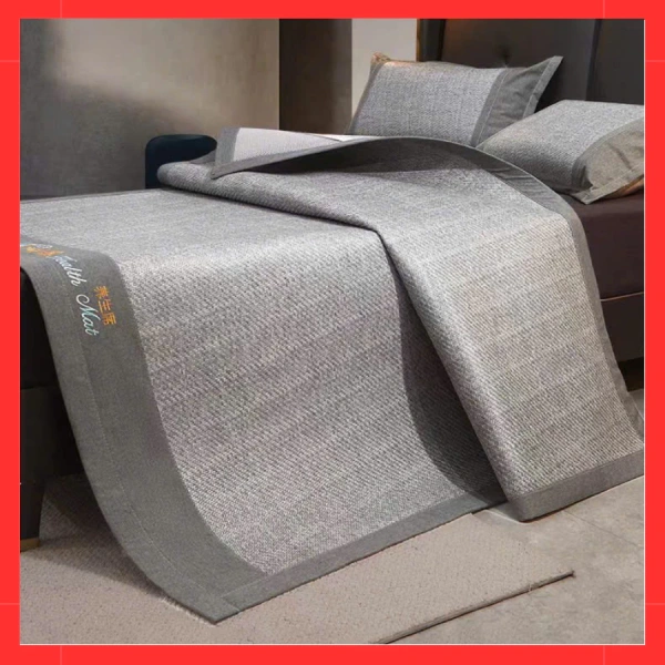 Chiếu mây được làm từ những sợi tre, mây giàu tinh thể nano tự nhiên, giúp không khí chảy qua bề mặt một cách nhanh chóng. (Ảnh 2)