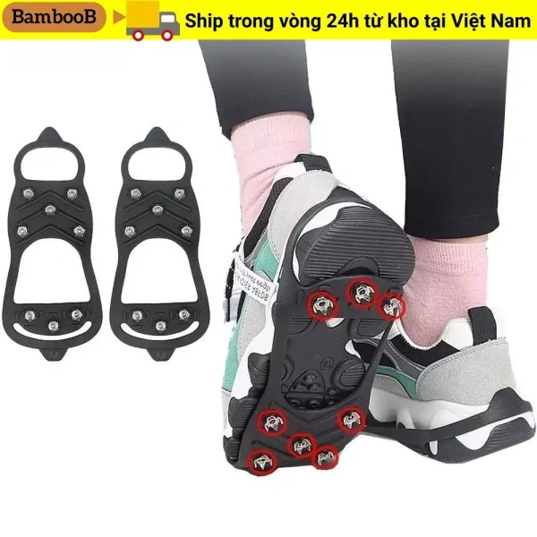 Những bất ngờ khi dùng giày crampon với spike chống trượt: mong đợi không phải luôn trùng khớp với thực tế - Ảnh 1 Những bất ngờ khi dùng giày crampon với spike chống trượt: mong đợi không phải luôn trùng khớp với thực tế - Ảnh 1
