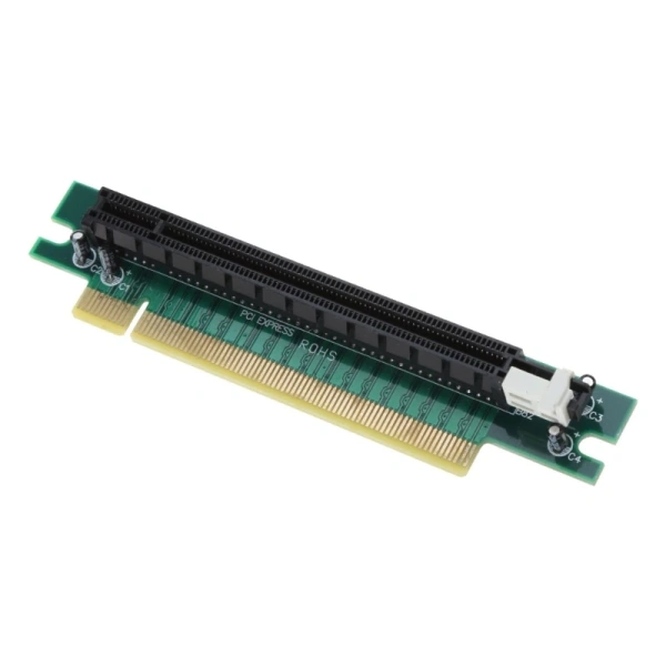 Trên thị trường hiện nay, adapter PCIe được chia thành hai loại chính: dạng thẳng (0 độ) và dạng uốn 90 độ. (Ảnh 3) Trên thị trường hiện nay, adapter PCIe được chia thành hai loại chính: dạng thẳng (0 độ) và dạng uốn 90 độ. (Ảnh 3)
