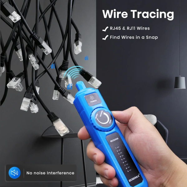 Nhiều người chỉ dùng một chức năng duy nhất (thường là “Theo dõi cáp”) và bỏ qua chế độ âm thanh hay PoE. (Ảnh 2)