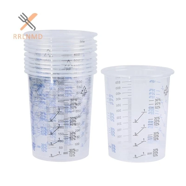 Những vạch chia độ trong cốc trộn sơn 600ml thường khiến màu nhuộm lệch so với dự tính - Ảnh 3 Những vạch chia độ trong cốc trộn sơn 600ml thường khiến màu nhuộm lệch so với dự tính - Ảnh 3
