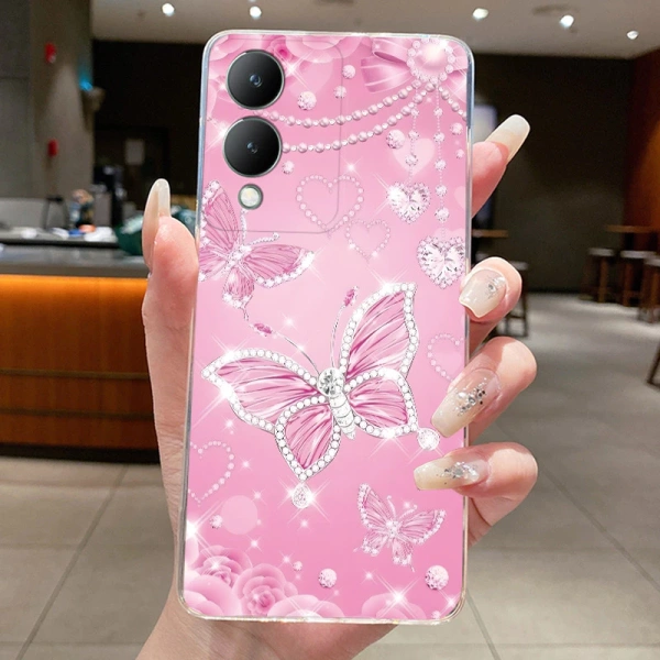 Sản phẩm “Dành Cho Vivo Y17s Ốp Lưng Thời Trang Cao Cấp Hoa Bướm Họa Tiết Vỏ Trong Suốt Silicon Mỏng Mềm Thạch” được bán trên marketplace TripMap với giá gốc 31,259 VND, hiện đang được giảm còn 25,834 VND. (Ảnh 4)