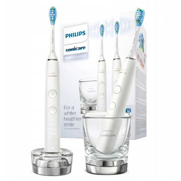 Bàn chải điện như Philips Sonicare DiamondClean 9000 (HX9914/55) hoạt động dựa trên công nghệ sonic, tạo ra lên đến 62,000 rung động mỗi phút. (Ảnh 2)