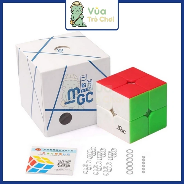 Rubik 2x2, hay còn gọi là “cubes mini”, có thiết kế gọn nhẹ, phù hợp với bàn tay nhỏ của trẻ từ 5 tuổi trở lên. (Ảnh 2)