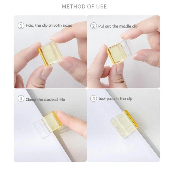 Sự thật về độ bám của kẹp giấy trong suốt chỉ hiện ra khi bạn cần giữ chặt những tập tài liệu quan trọng. - Ảnh 3 Sự thật về độ bám của kẹp giấy trong suốt chỉ hiện ra khi bạn cần giữ chặt những tập tài liệu quan trọng. - Ảnh 3