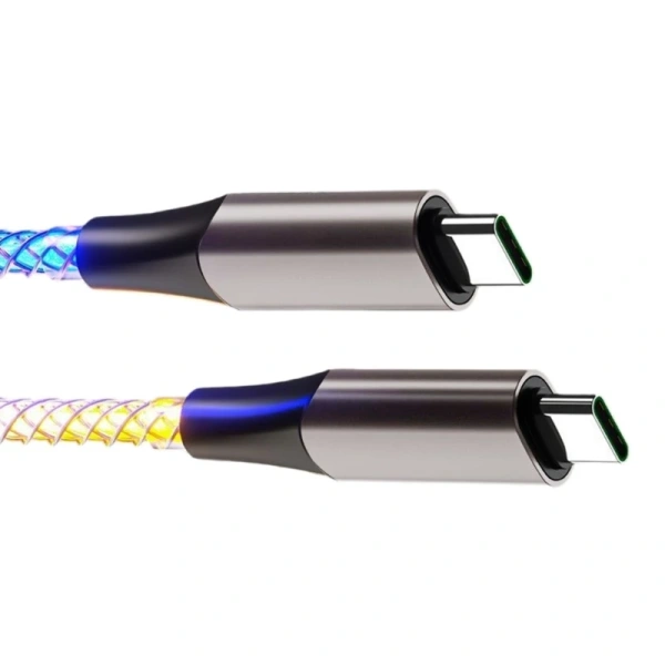 Ánh sáng LED nhẹ trên cáp sạc USB‑C 60W thường bị bỏ qua cho tới khi làm gián đoạn giấc ngủ vào đêm khuya.