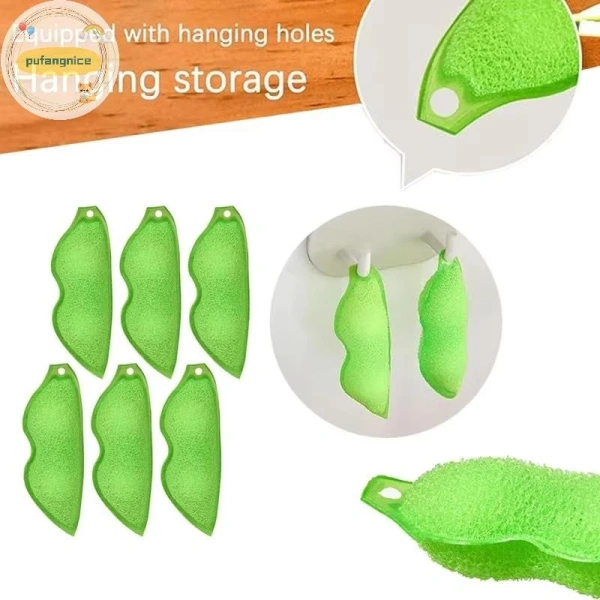 Bọt biển hình đậu làm sạch chai: khi bề mặt sáng bóng lại để lại lớp màng mỏng khiến hương vị thay đổi