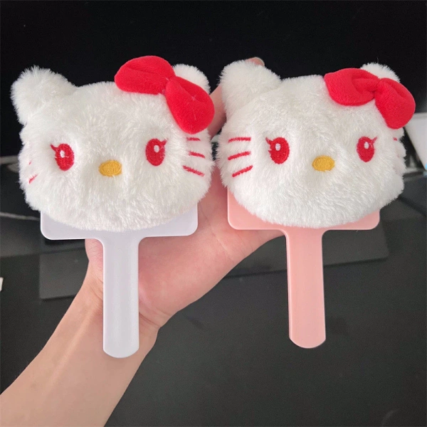 Gương cầm tay mini cho học sinh: tiện lợi trong lớp nhưng ánh sáng yếu khiến lớp nền không đồng đều