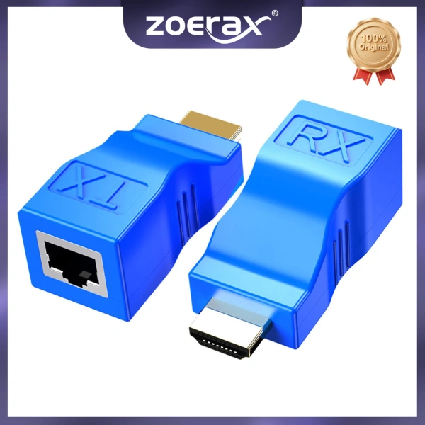 Kéo dài HDMI 30m qua RJ45 không làm giảm chất lượng 4K như nhiều người lo lắng