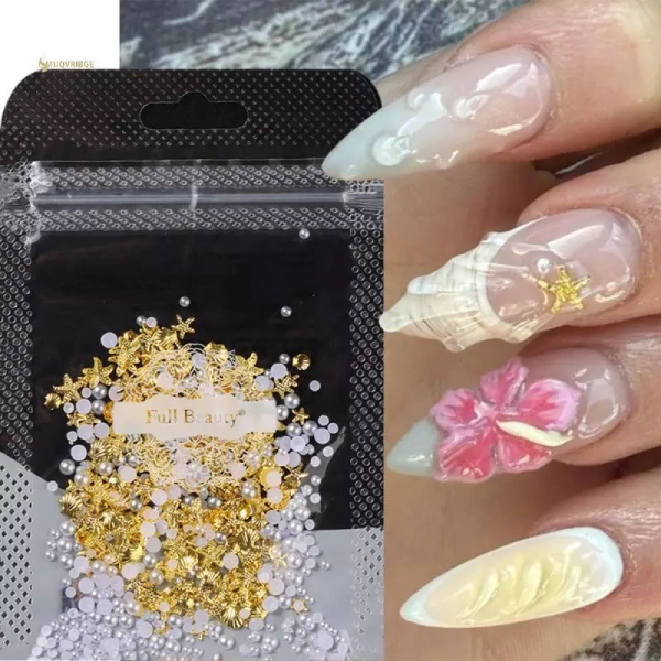 Lần đầu thử nail art 3D phong cách đại dương, bất ngờ nhận ra việc bảo quản vỏ sao biển khó khăn hơn mong đợi