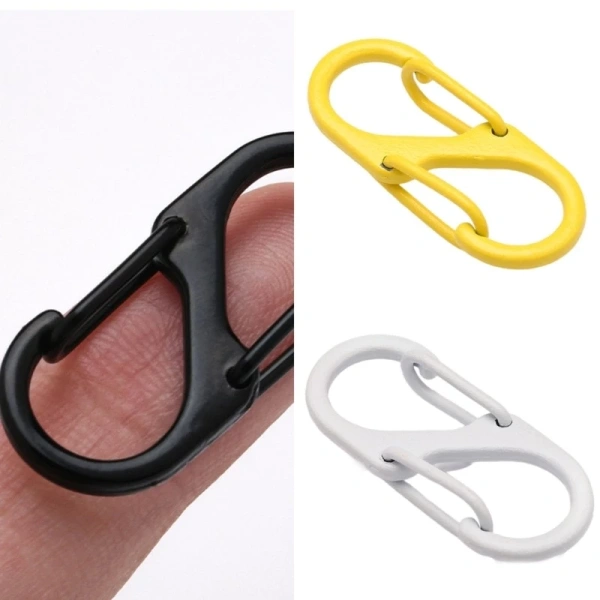 Móc khóa carabiner đôi dạng S thực sự tiện cho việc giữ chìa khóa và giặt đồ, hay lại ẩn chứa rủi ro khi kéo nhanh?