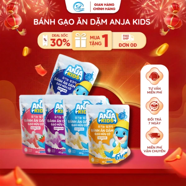 Những lúc bé ăn bánh gạo ăn dặm hữu cơ nhanh mà lại khó tiêu khiến bố mẹ phải điều chỉnh lịch cho ăn