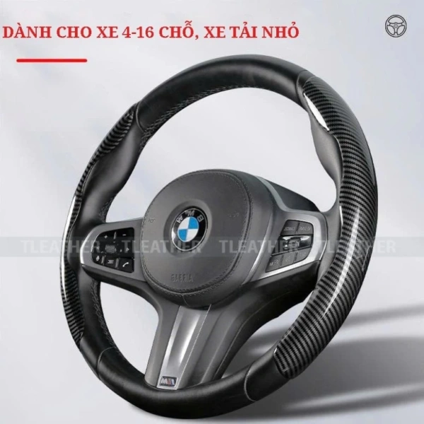 Ốp vô lăng carbon sang trọng không chỉ nâng tầm nội thất xe mà còn mang lại cảm giác lái bất ngờ khác biệt