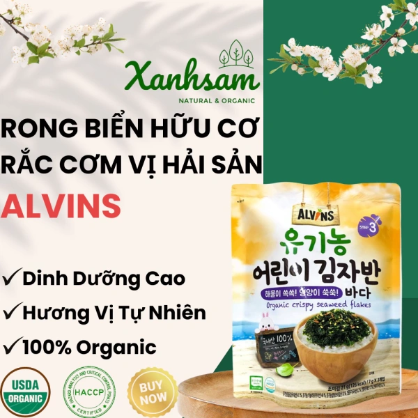 Rắc rong biển vào cơm bé: Khi hương vị biển khiến bé tự nguyện dọn sạch đĩa