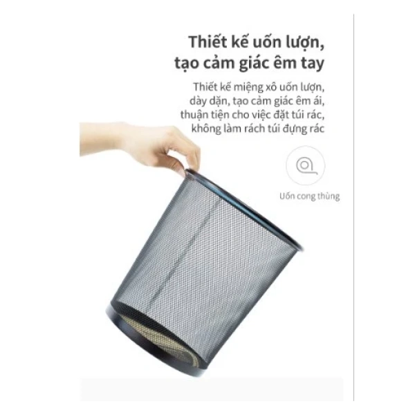 Nhiều doanh nghiệp đã phản hồi rằng sau một thời gian sử dụng thùng rác lưới Deli, họ giảm đáng kể lượng rác bám dính, giảm nhu cầu vệ sinh và không gặp vấn đề về rỉ sét dù đặt dưới mái hiên trong suốt một năm. (Ảnh 5)