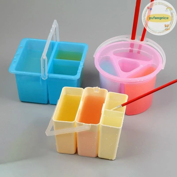 Tranh màu nước kèm xô rửa và bàn chải: mong đợi sẽ gọn gàng, nhưng thực tế lại gặp khó khăn khi vệ sinh - Ảnh 1 Tranh màu nước kèm xô rửa và bàn chải: mong đợi sẽ gọn gàng, nhưng thực tế lại gặp khó khăn khi vệ sinh - Ảnh 1
