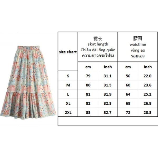 Váy hoa nhí dáng dài khiến những bước chân trong hành lang hẹp trở thành thách thức - Ảnh 2