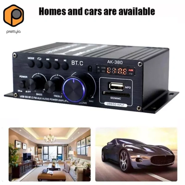 Một bộ khuếch đại mạnh mẽ như AK380 có các tính năng điều chỉnh âm trầm và âm bổng, cho phép người dùng tinh chỉnh tần số tùy theo môi trường xe. (Ảnh 3) Một bộ khuếch đại mạnh mẽ như AK380 có các tính năng điều chỉnh âm trầm và âm bổng, cho phép người dùng tinh chỉnh tần số tùy theo môi trường xe. (Ảnh 3)