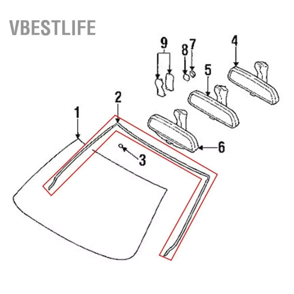 Thường xuyên kiểm tra độ đàn hồi, các vết nứt hoặc lỏng lẻo trên dải weatherstrip. (Ảnh 4) Thường xuyên kiểm tra độ đàn hồi, các vết nứt hoặc lỏng lẻo trên dải weatherstrip. (Ảnh 4)