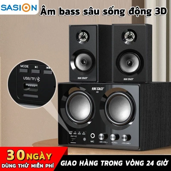 Âm trầm mạnh của loa Bluetooth cho máy tính thường ẩn sau mình một vấn đề về độ trễ khi dùng mic qua USB hoặc thẻ SD. - Ảnh 1 Âm trầm mạnh của loa Bluetooth cho máy tính thường ẩn sau mình một vấn đề về độ trễ khi dùng mic qua USB hoặc thẻ SD. - Ảnh 1