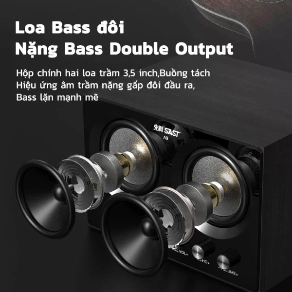 Âm trầm mạnh của loa Bluetooth cho máy tính thường ẩn sau mình một vấn đề về độ trễ khi dùng mic qua USB hoặc thẻ SD. - Ảnh 3 Âm trầm mạnh của loa Bluetooth cho máy tính thường ẩn sau mình một vấn đề về độ trễ khi dùng mic qua USB hoặc thẻ SD. - Ảnh 3
